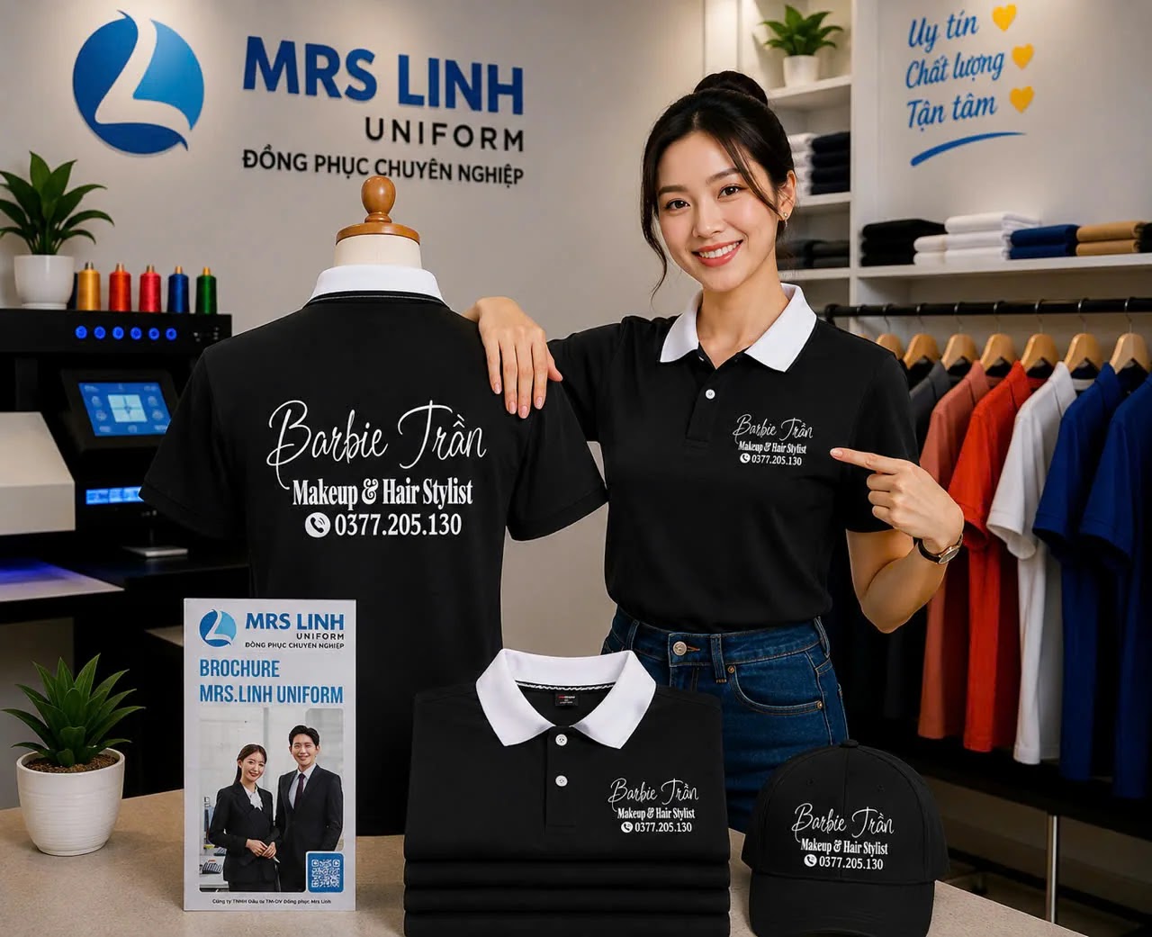 Feedback Đồng Phục Áo Thun Polo Mẫu 2026-20 khách tiêu biểu trong tháng của Mrs LInh Uniform