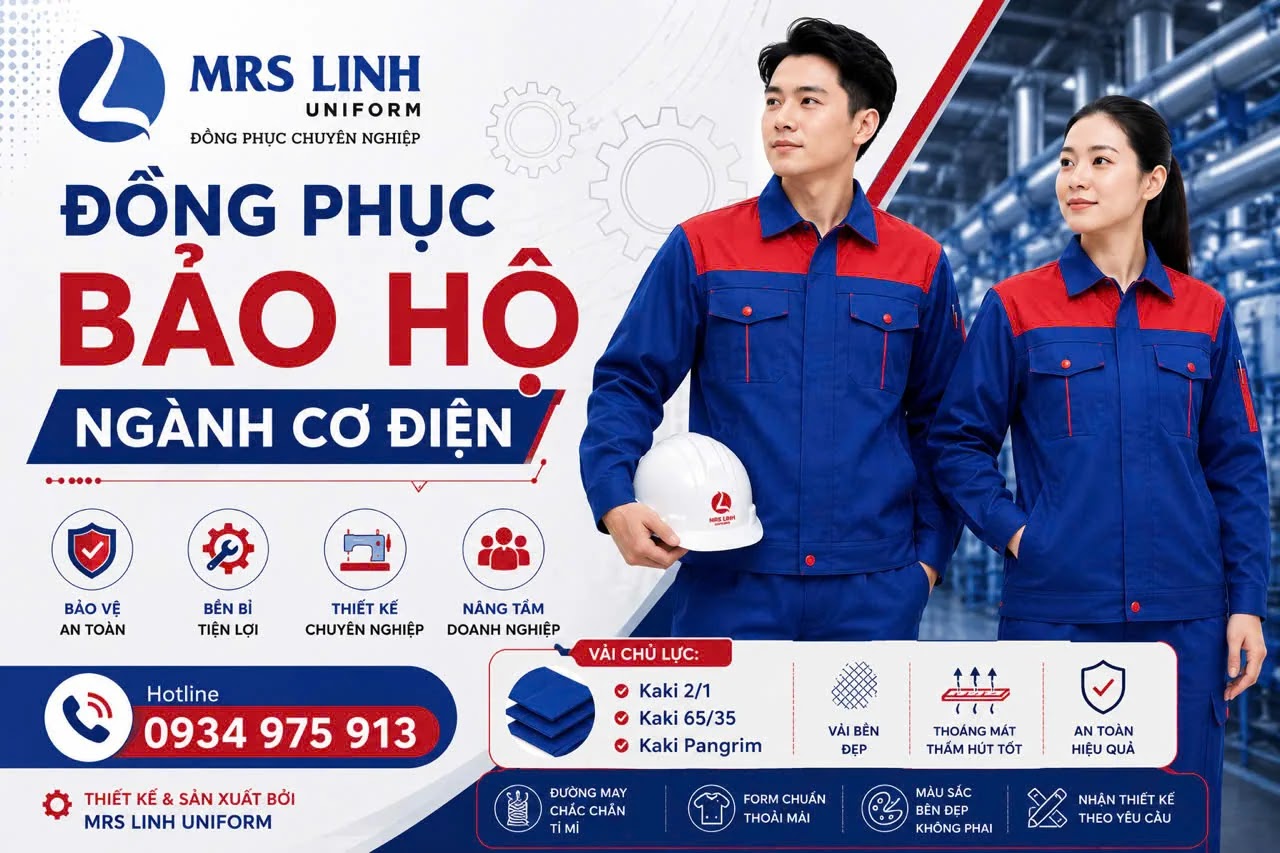 Áo Bảo Hộ Lao Động Cao Cấp 2026 | Thiết Kế Theo Yêu Cầu