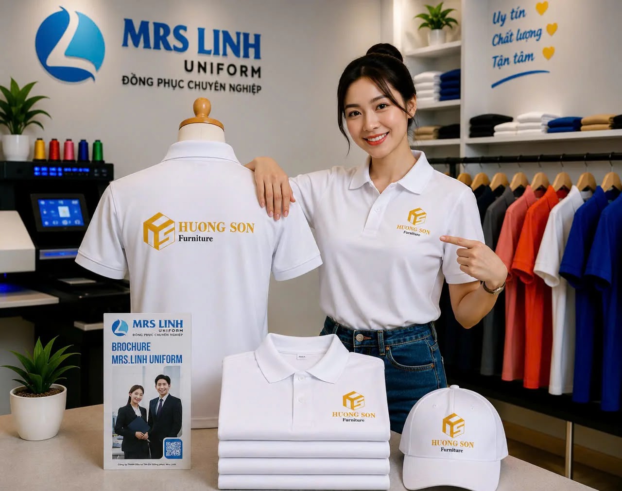 Feedback Đồng Phục Áo Thun Polo Mẫu 2026-20 khách tiêu biểu trong tháng của Mrs LInh Uniform