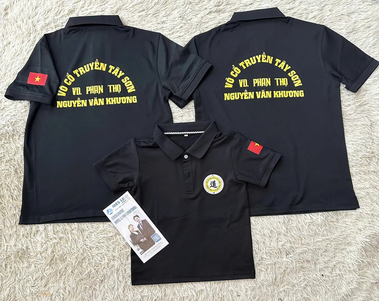 Feedback Áo Thun Polo 2026 | Đồng Phục Võ Cổ Truyền Tây Sơn Phan Thọ Sơn | Mrs Linh Uniform