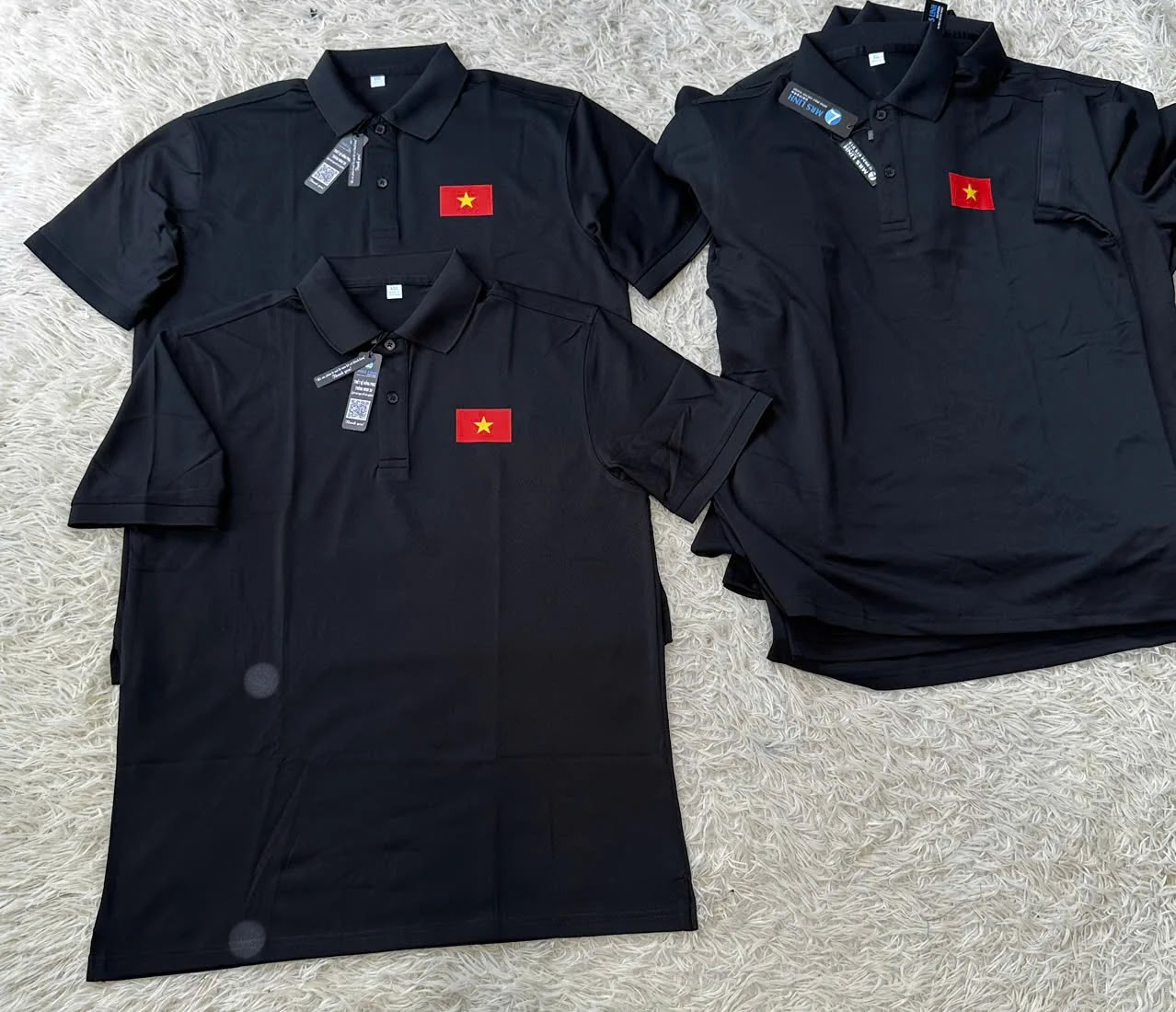 Áoo thun polo đồng phục khách hàng đã triển khai trong tháng 8