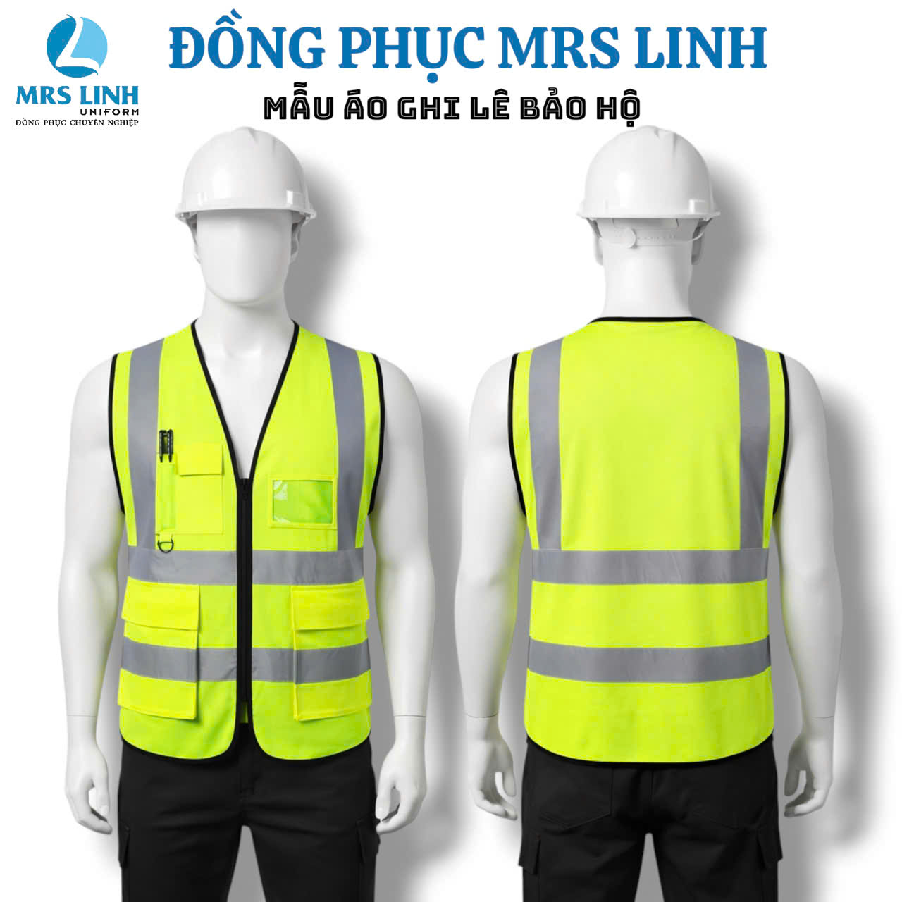 ÁO GHI LÊ BẢO HỘ LAO ĐỘNG PHẢN QUANG – GIẢI PHÁP AN TOÀN CHO CÔNG TRÌNH 2026