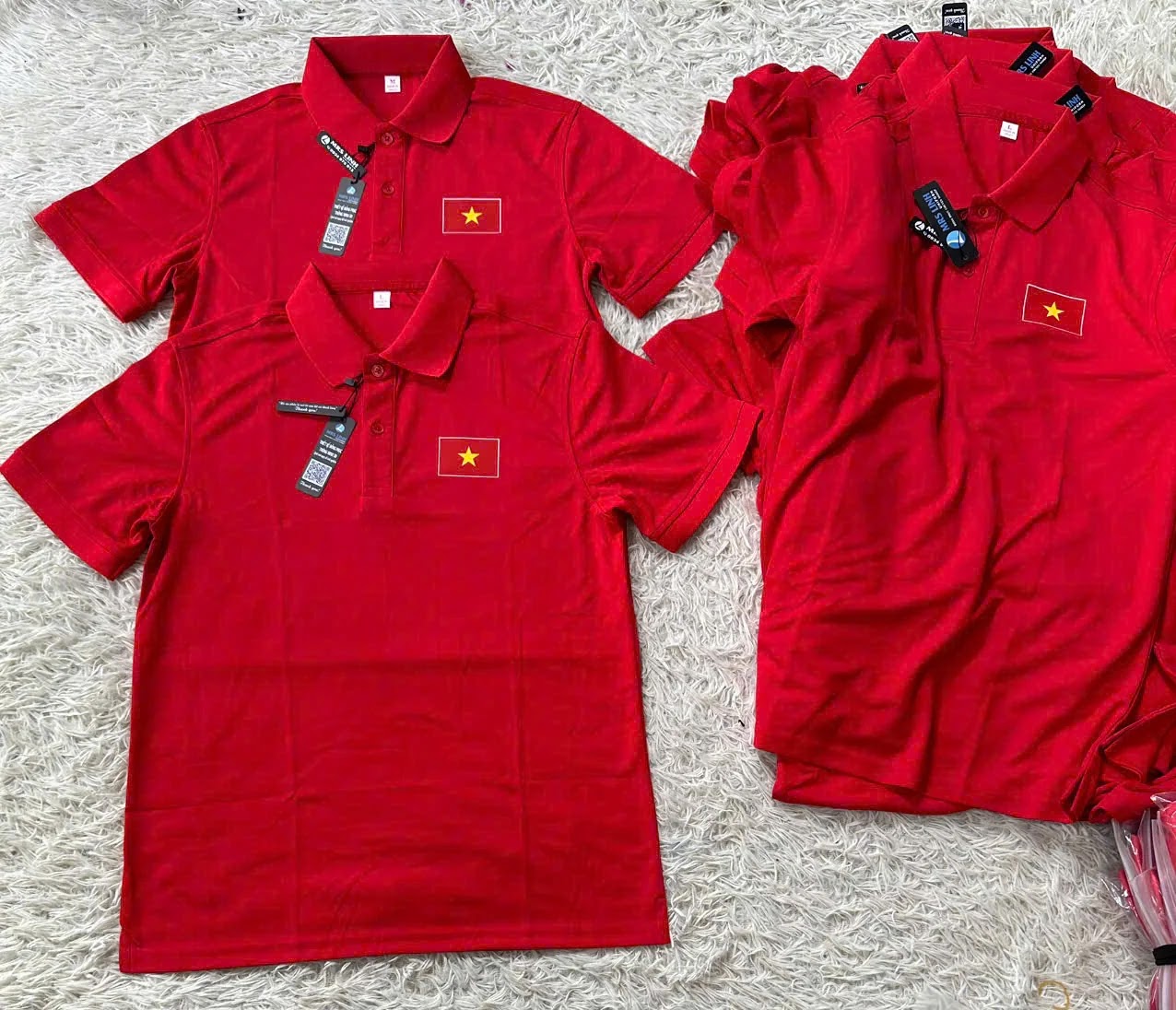 Áoo thun polo đồng phục khách hàng đã triển khai trong tháng 8