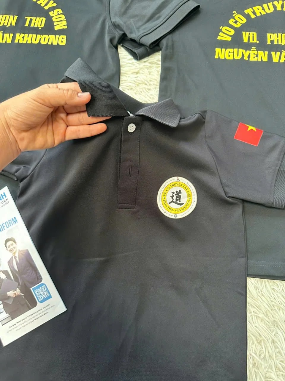 Feedback Áo Thun Polo 2026 | Đồng Phục Võ Cổ Truyền Tây Sơn Phan Thọ Sơn | Mrs Linh Uniform