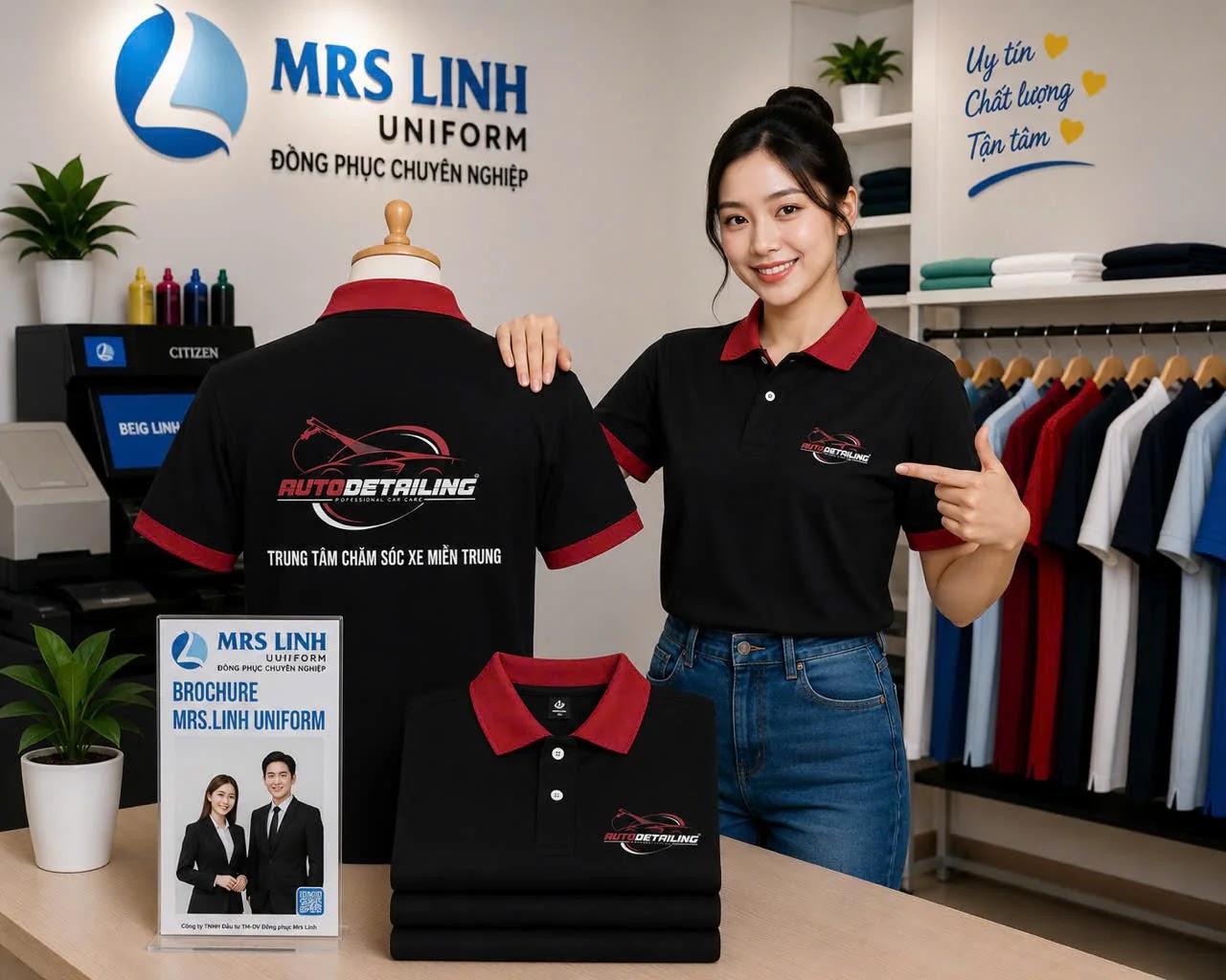 Feedback Đồng Phục Áo Thun Polo Mẫu 2026-20 khách tiêu biểu trong tháng của Mrs LInh Uniform