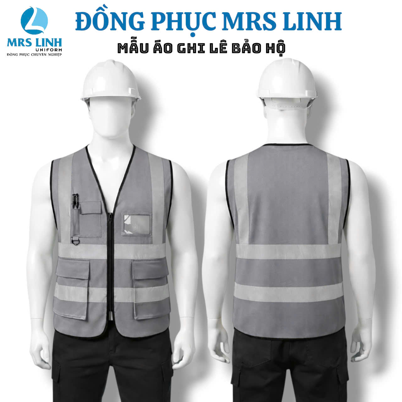 ÁO GHI LÊ BẢO HỘ LAO ĐỘNG PHẢN QUANG – GIẢI PHÁP AN TOÀN CHO CÔNG TRÌNH 2026