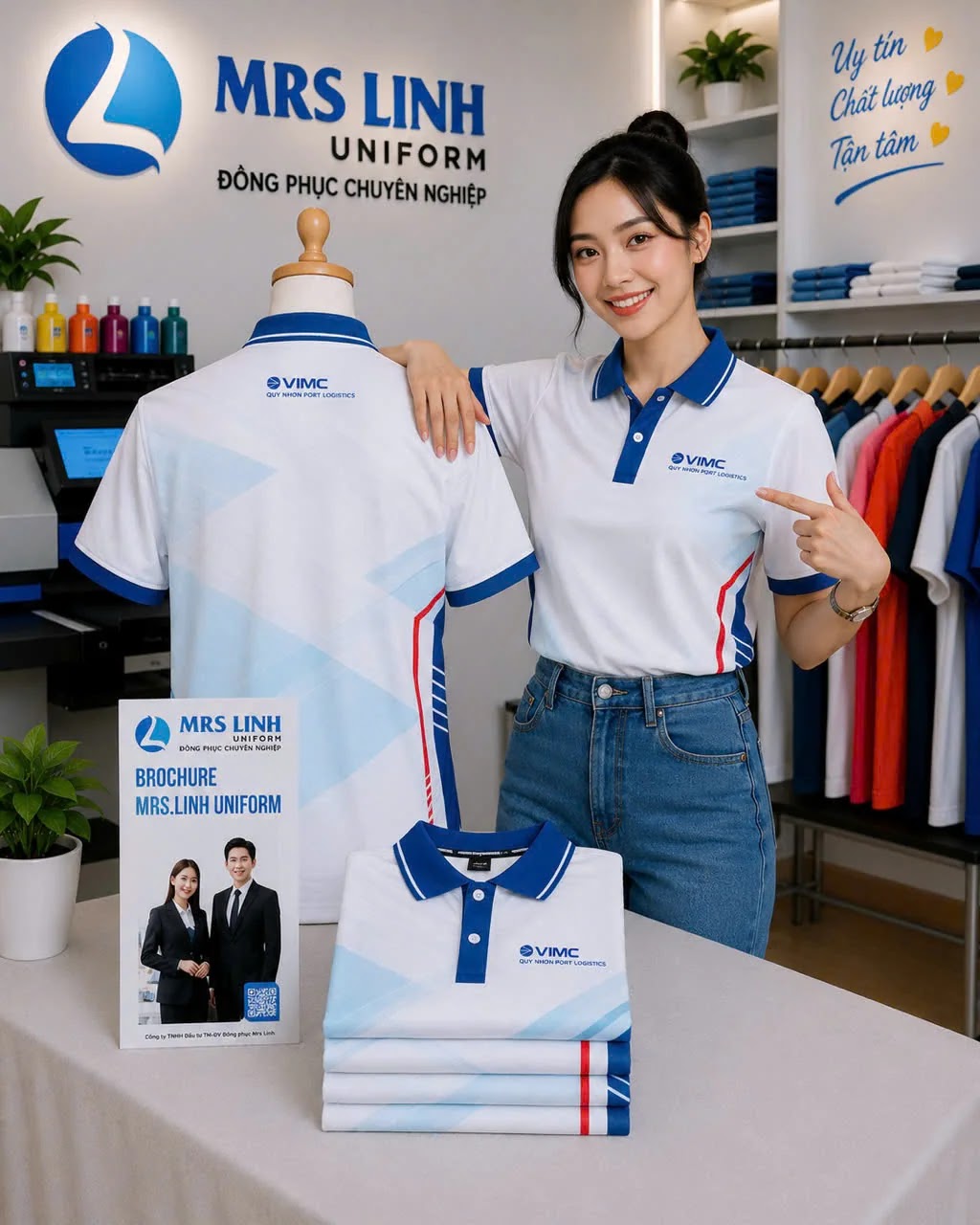 Feedback Đồng Phục Áo Thun Polo Mẫu 2026-20 khách tiêu biểu trong tháng của Mrs LInh Uniform