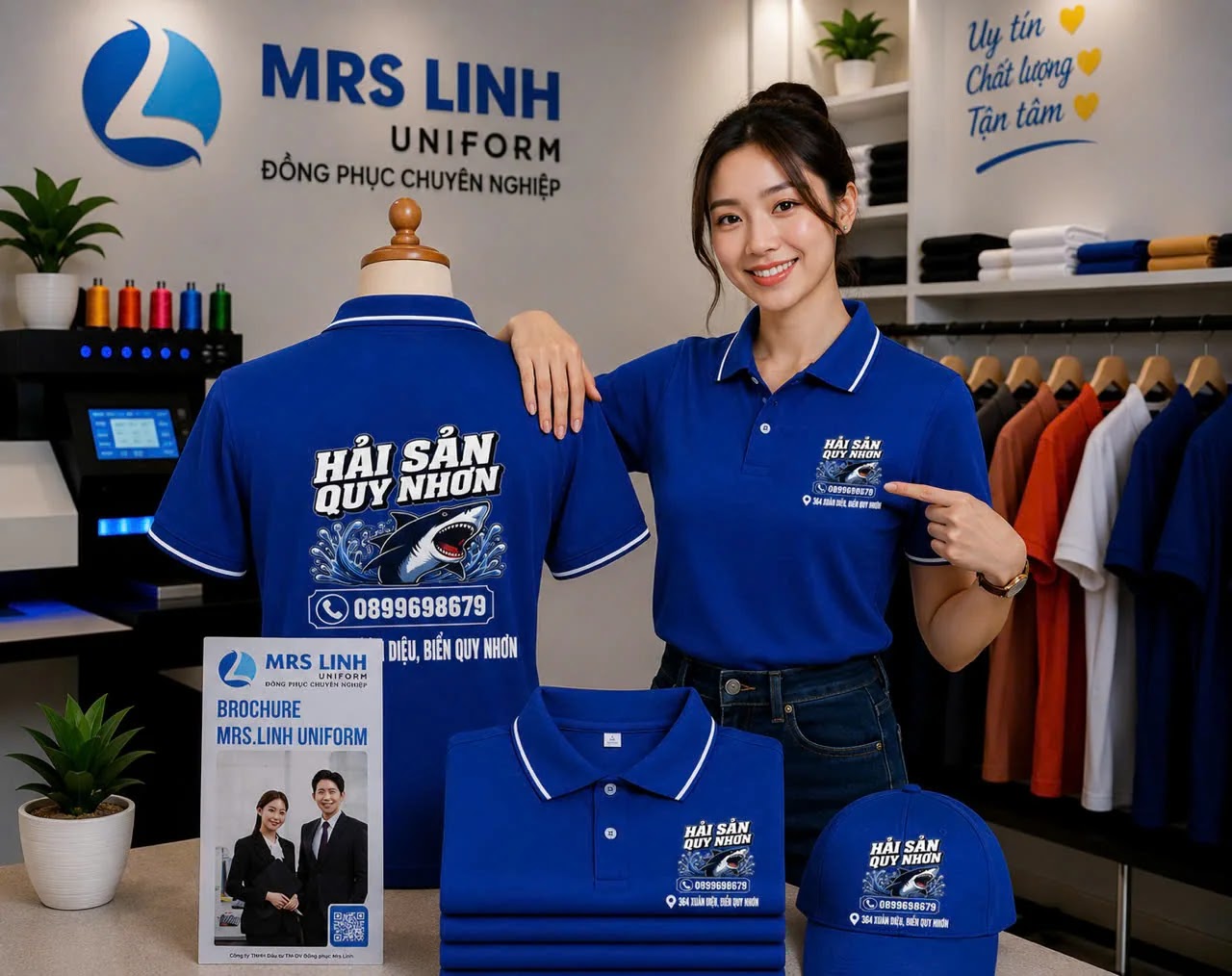 Feedback Đồng Phục Áo Thun Polo Mẫu 2026-20 khách tiêu biểu trong tháng của Mrs LInh Uniform