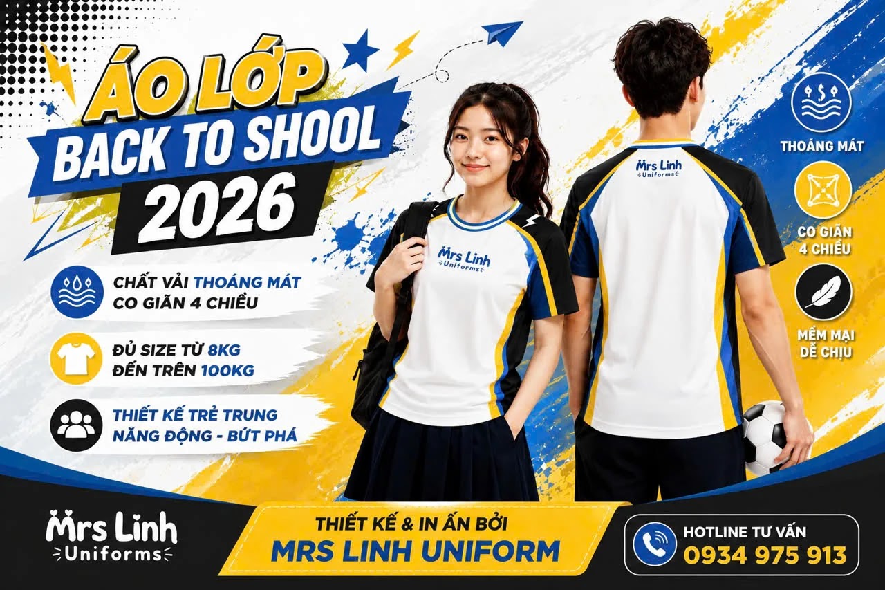 Mẫu áo lớp 2026 - Back to school