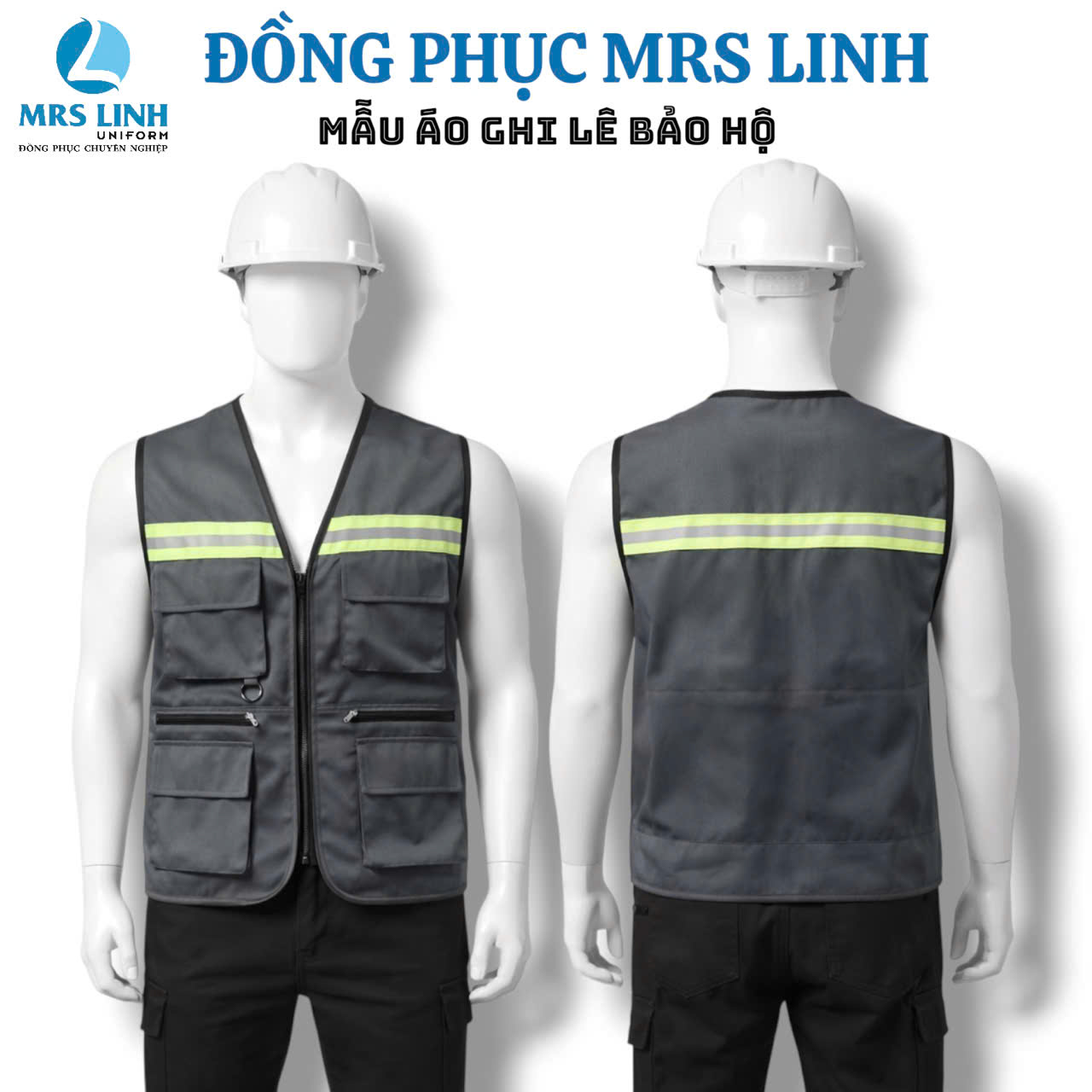 ÁO GHI LÊ BẢO HỘ LAO ĐỘNG PHẢN QUANG – GIẢI PHÁP AN TOÀN CHO CÔNG TRÌNH 2026