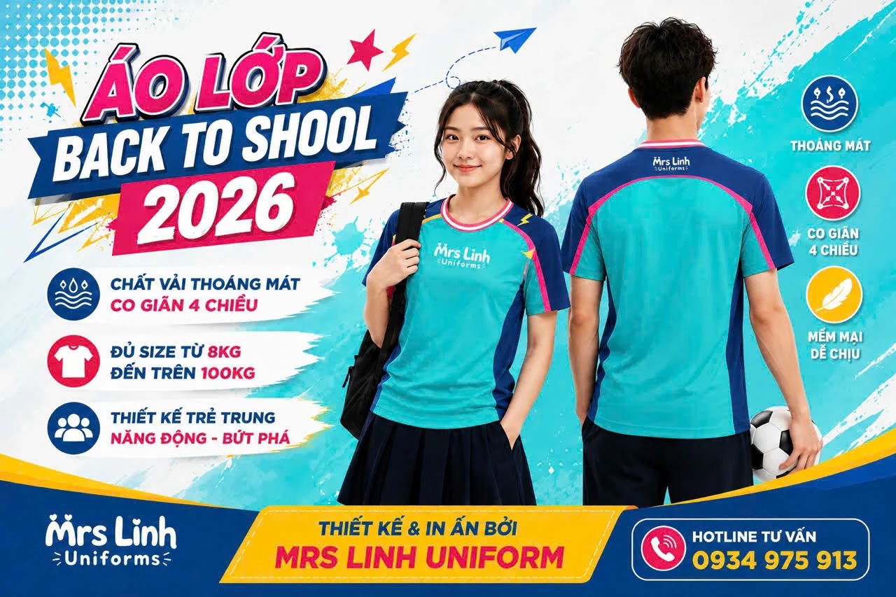 Mẫu áo lớp 2026 - Back to school