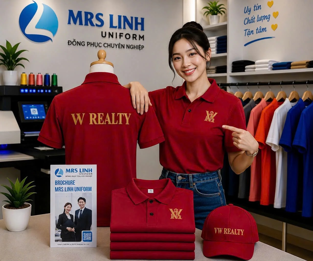 Feedback Đồng Phục Áo Thun Polo Mẫu 2026-20 khách tiêu biểu trong tháng của Mrs LInh Uniform