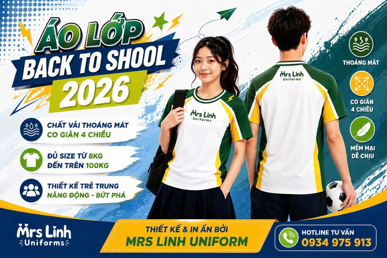 Mẫu áo lớp 2026 - Back to school