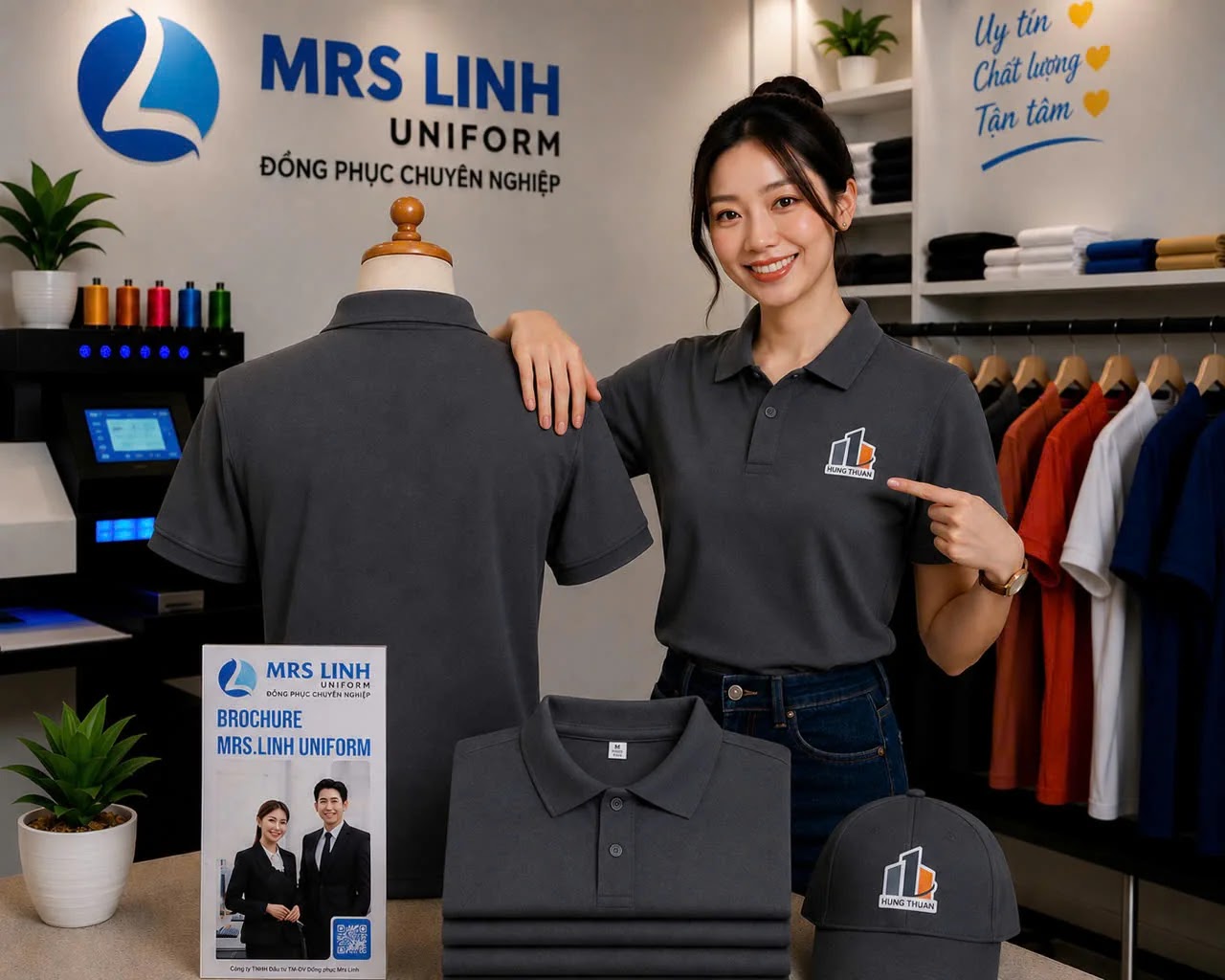 Feedback Đồng Phục Áo Thun Polo Mẫu 2026-20 khách tiêu biểu trong tháng của Mrs LInh Uniform