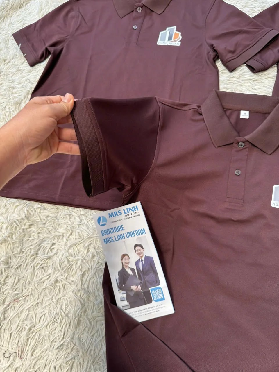 Áo Thun Polo 2026| Đồng Phục Công Ty Xây Dựng Hưng Thuận – Chuyên Nghiệp, Sang Trọng Và Bền Đẹp