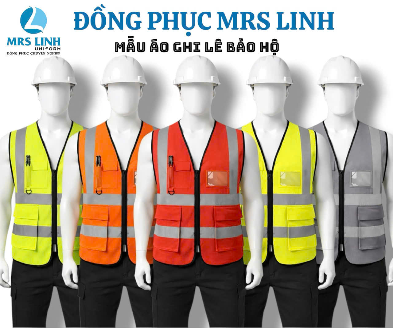 ÁO GHI LÊ BẢO HỘ LAO ĐỘNG PHẢN QUANG – GIẢI PHÁP AN TOÀN CHO CÔNG TRÌNH 2026