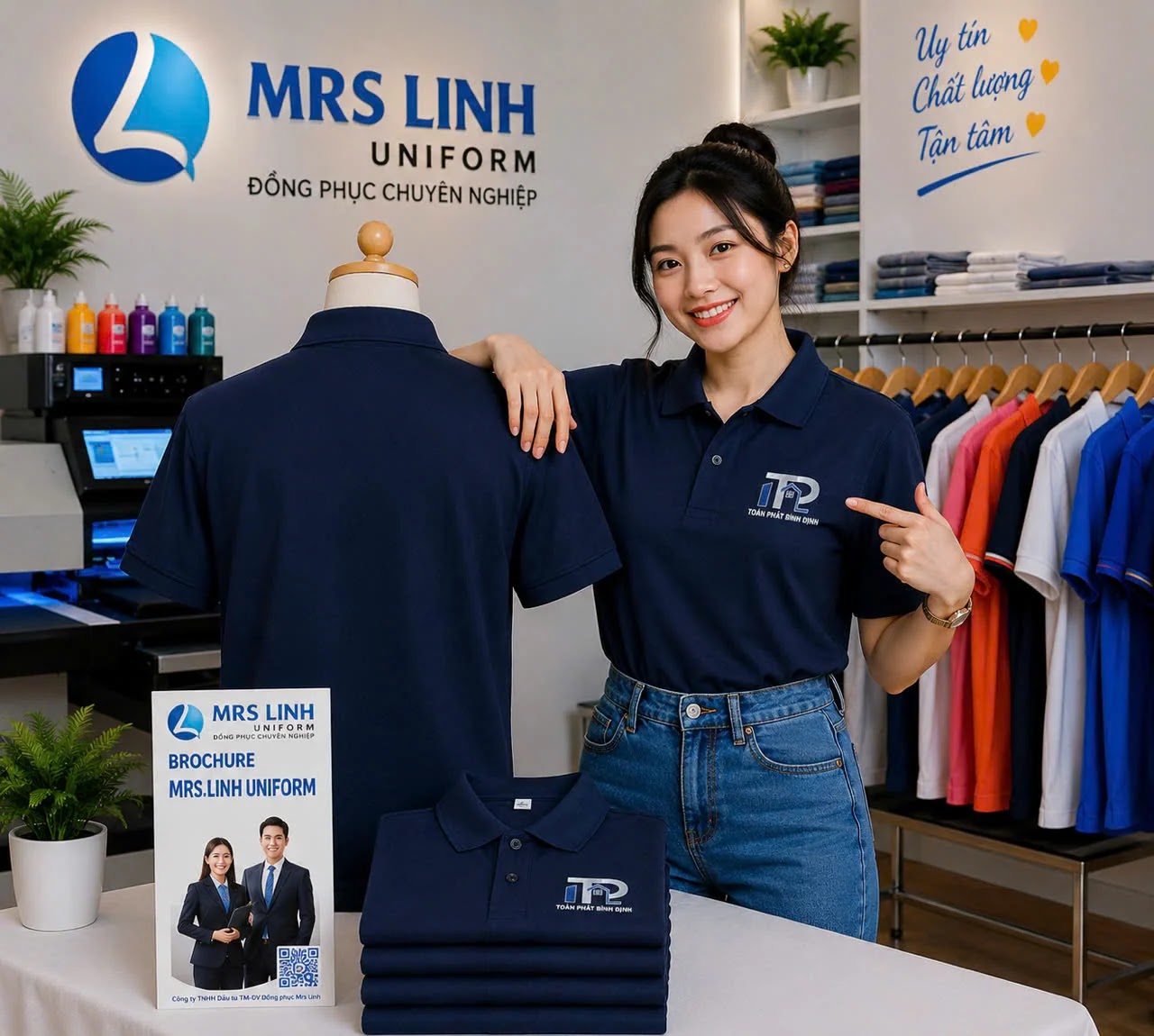 Feedback Đồng Phục Áo Thun Polo Mẫu 2026-20 khách tiêu biểu trong tháng của Mrs LInh Uniform