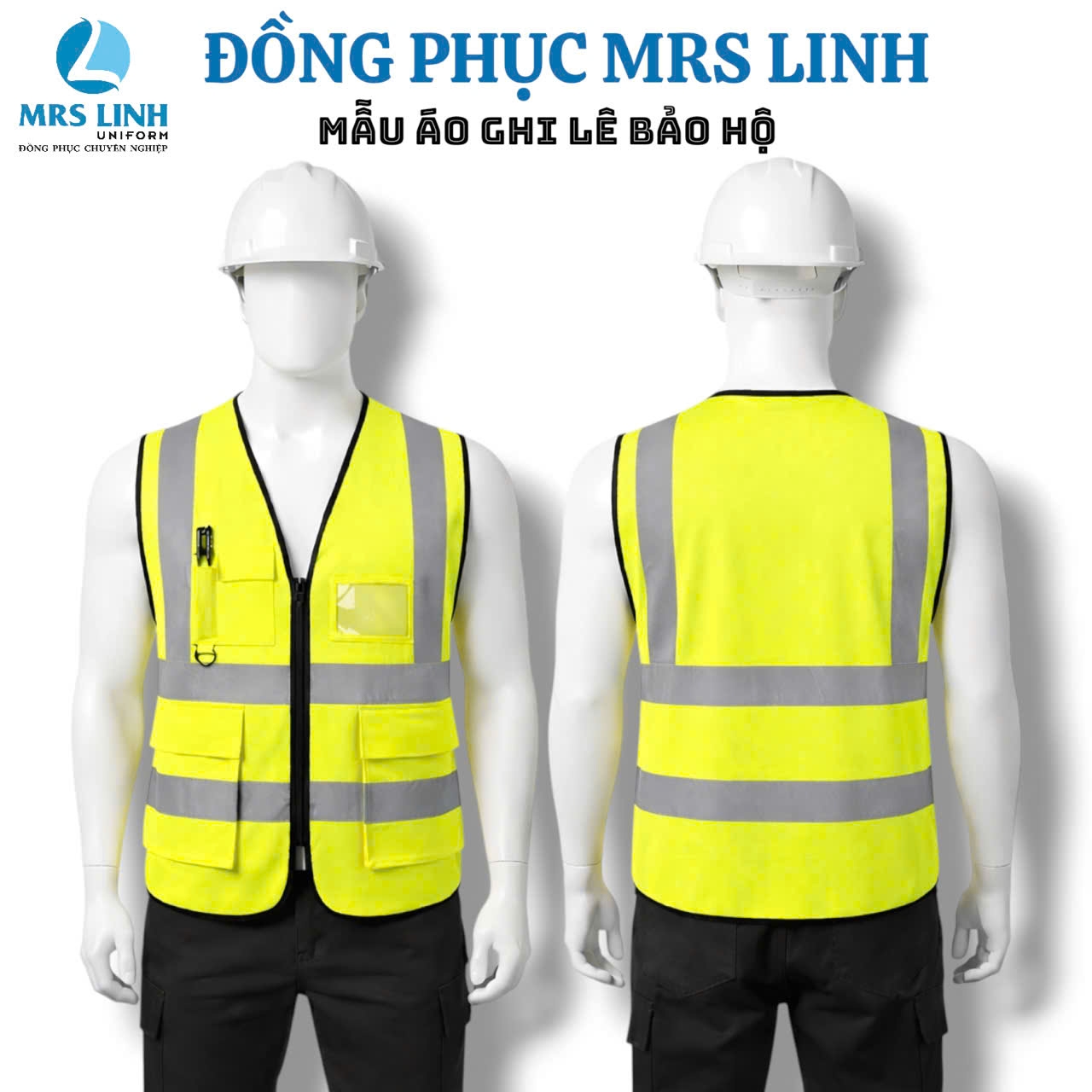 ÁO GHI LÊ BẢO HỘ LAO ĐỘNG PHẢN QUANG – GIẢI PHÁP AN TOÀN CHO CÔNG TRÌNH 2026