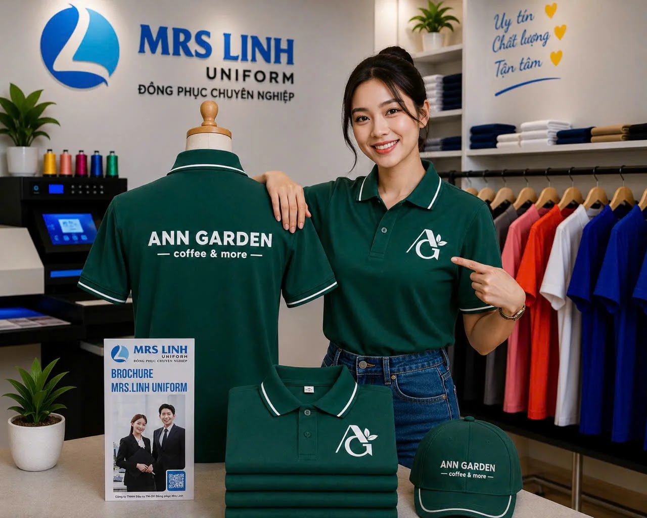 Feedback Đồng Phục Áo Thun Polo Mẫu 2026-20 khách tiêu biểu trong tháng của Mrs LInh Uniform