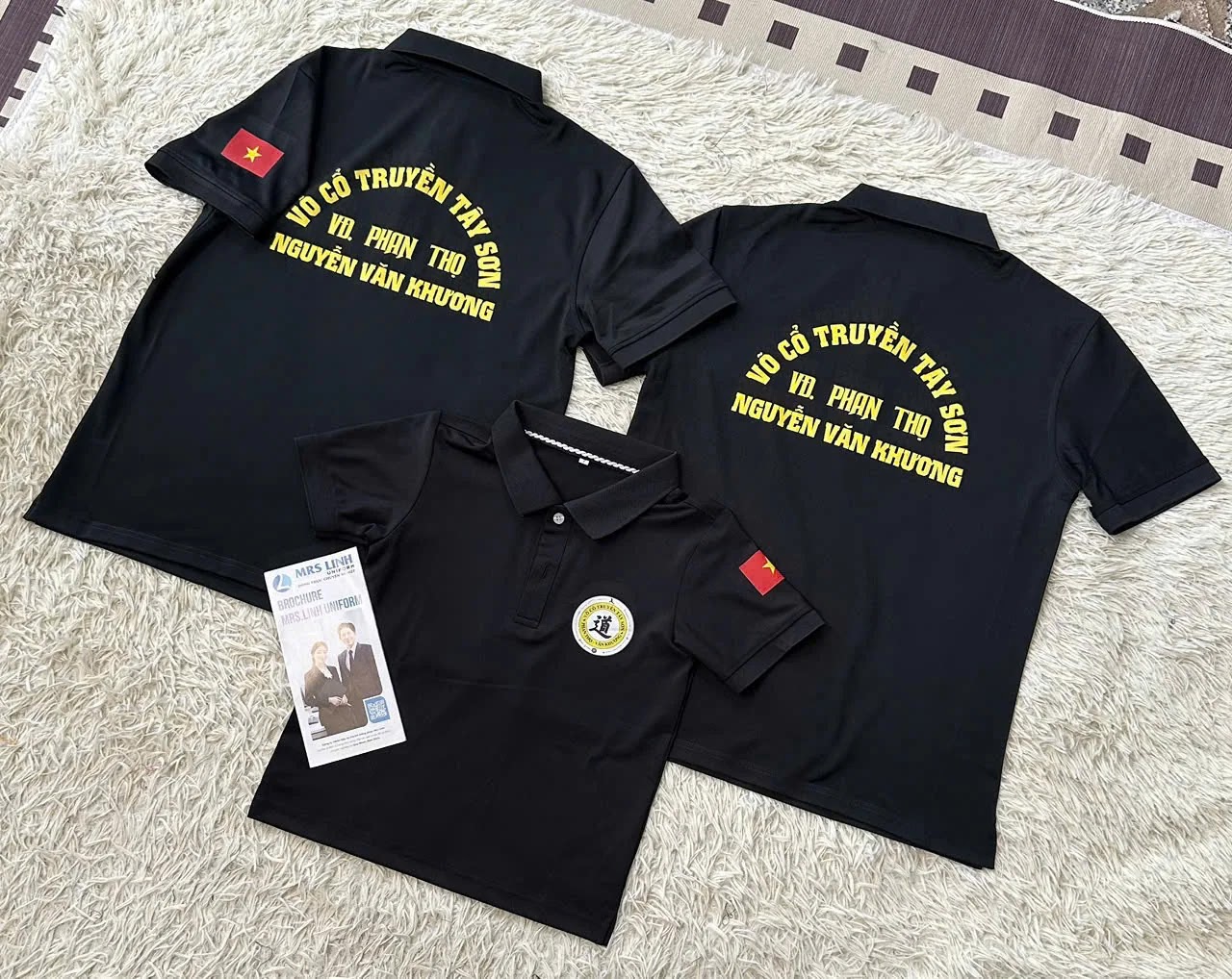 Feedback Áo Thun Polo 2026 | Đồng Phục Võ Cổ Truyền Tây Sơn Phan Thọ Sơn | Mrs Linh Uniform
