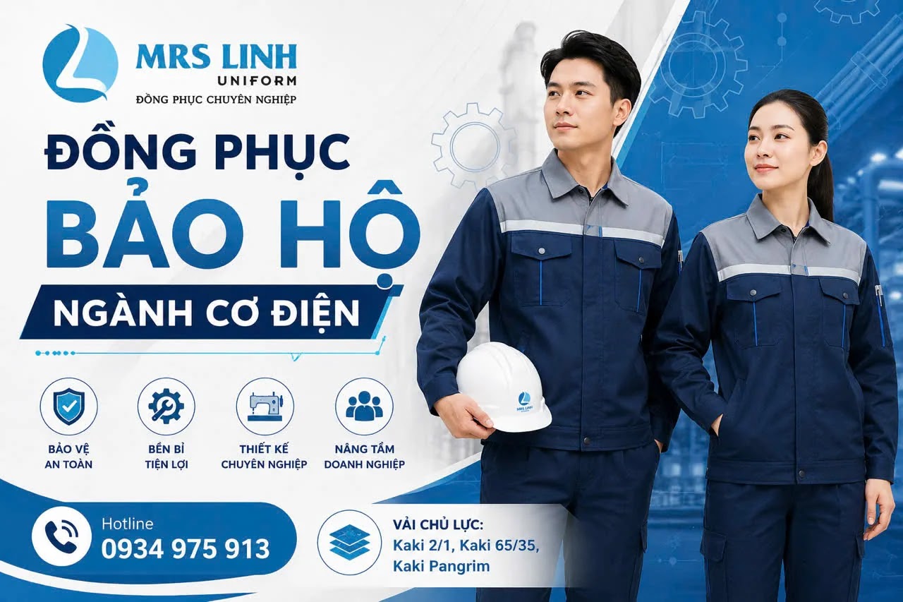 Áo Bảo Hộ Lao Động Cao Cấp 2026 | Thiết Kế Theo Yêu Cầu