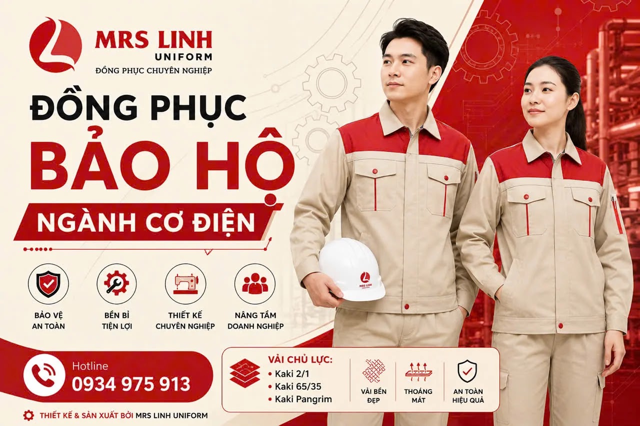 Áo Bảo Hộ Lao Động Cao Cấp 2026 | Thiết Kế Theo Yêu Cầu