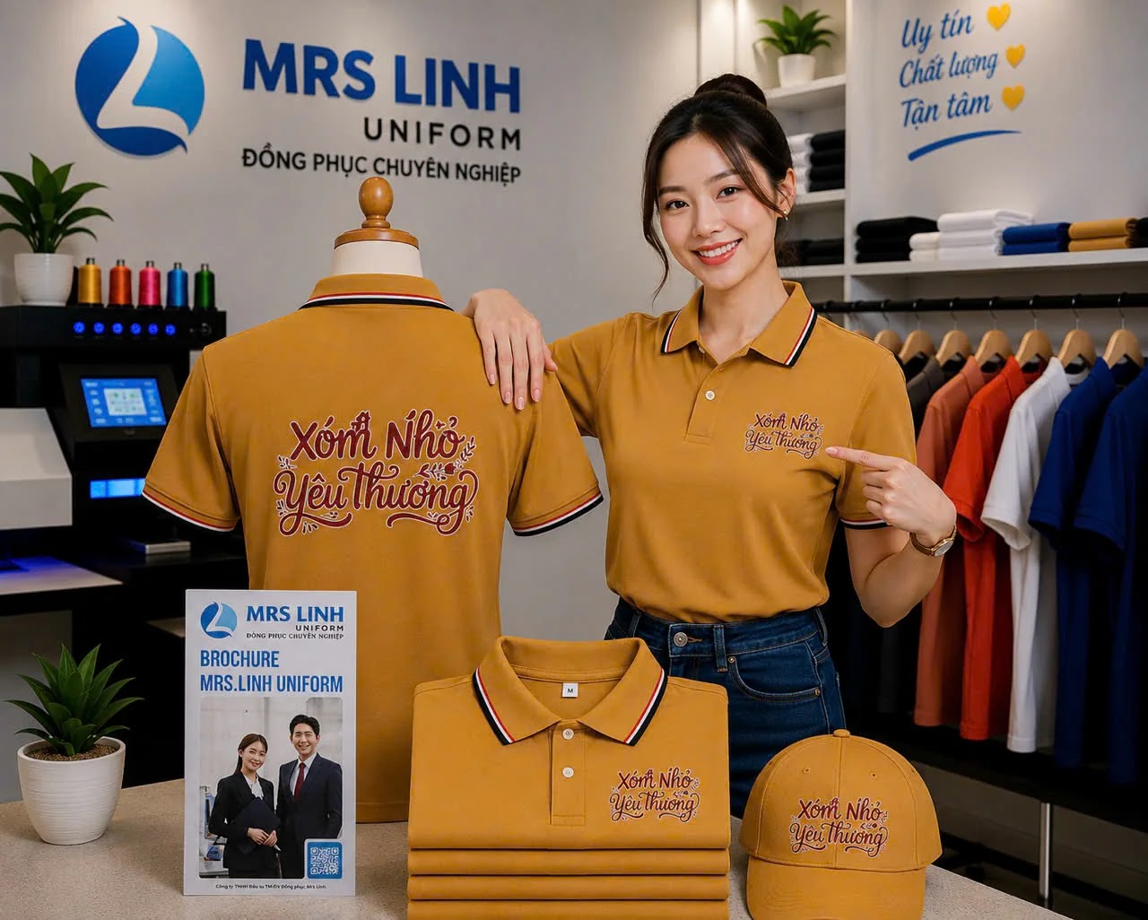 Feedback Đồng Phục Áo Thun Polo Mẫu 2026-20 khách tiêu biểu trong tháng của Mrs LInh Uniform